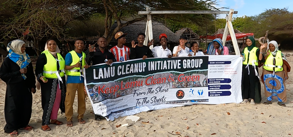 Lamu Cleanup Initiative Group, Wayoni Beach, Lamu, Kenya 2026